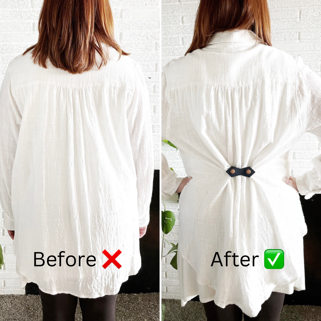 KardiKlips - Cinch Clip for Clothing, Unique Versatile Belt Alternative