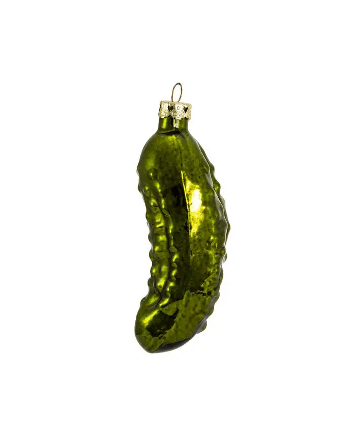 Kurt S. Adler, Inc. - 4"HAND BLOWN GLASS PICKLE ORNAMENT