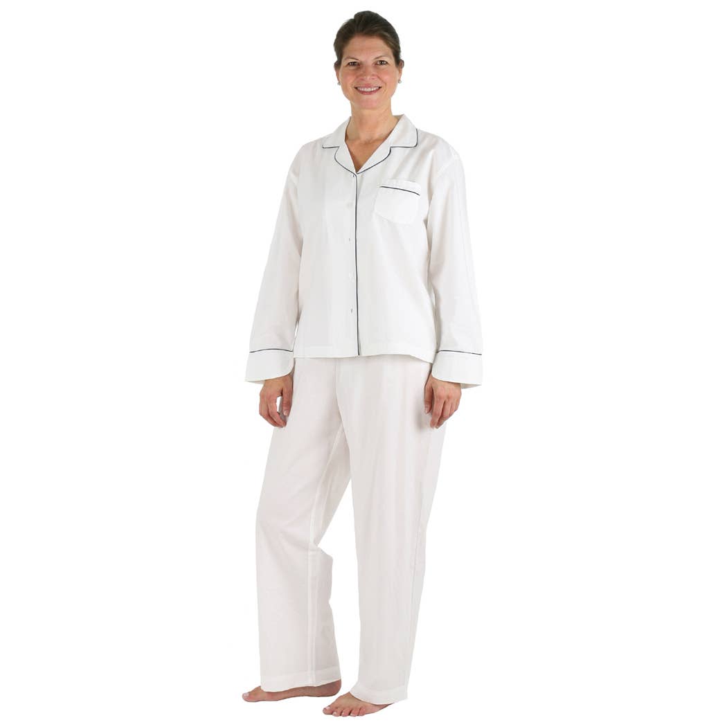 Needham Lane - Logan Navy Long Sleeve Pajamas