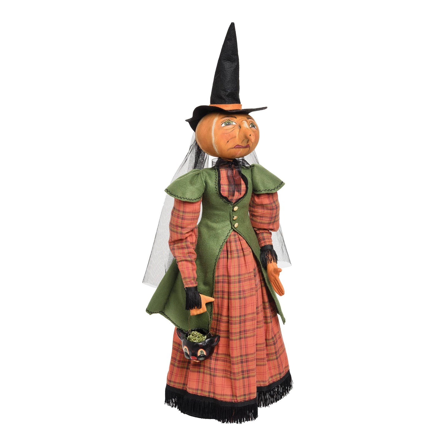 C&F Home - Ophelia Witch Stand Gathered Traditions Art Doll
