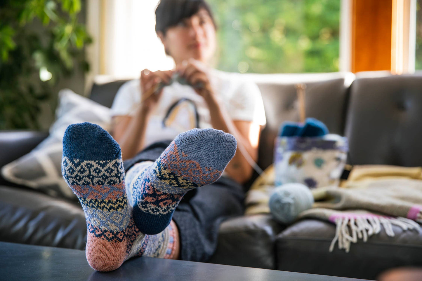 Solmate Socks - Mirage Crew Socks | Eco-Friendly and Made in the USA : M (Women 8-10/Men 7-9)
