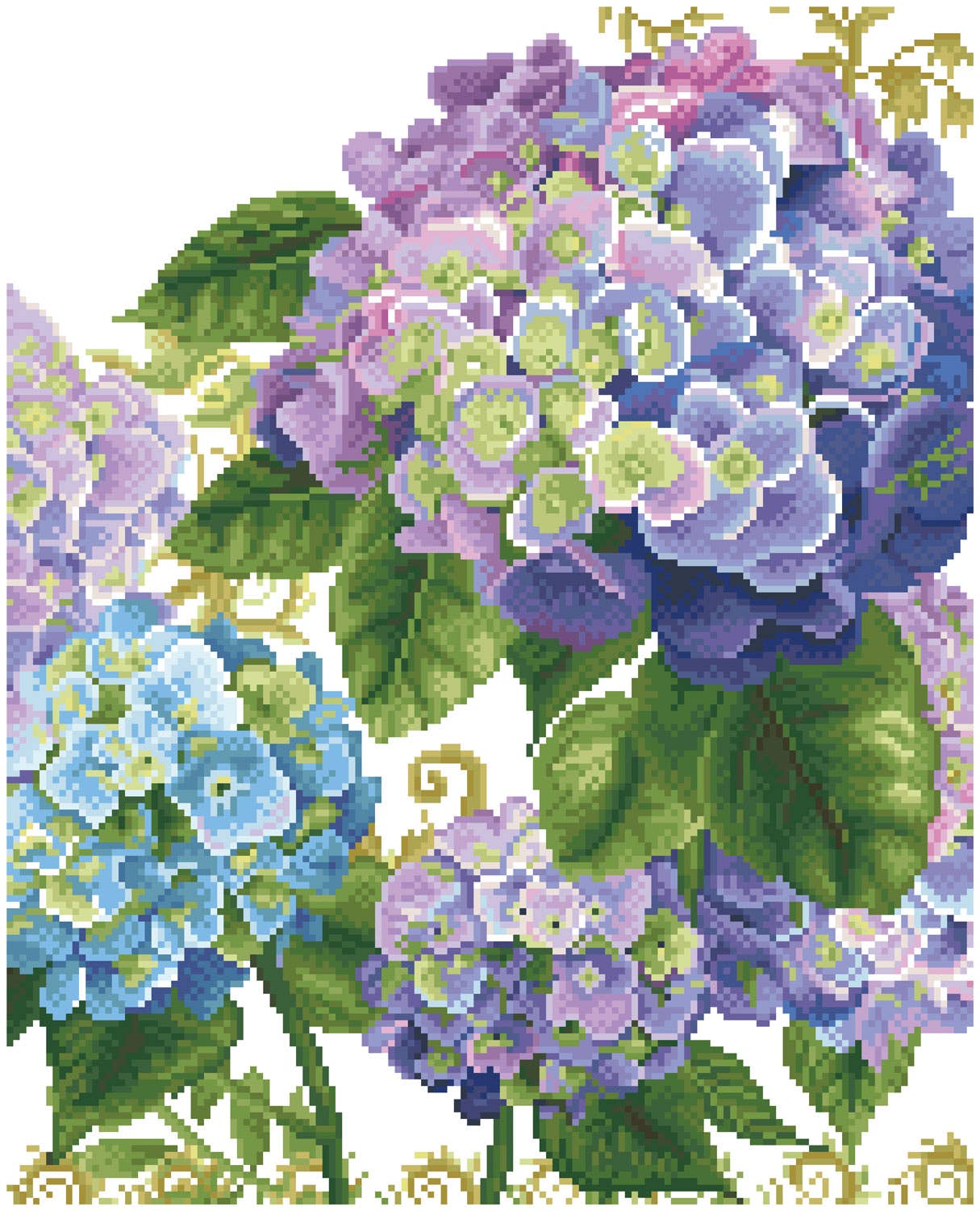 DIAMOND DOTZ® - Hydrangea Garden