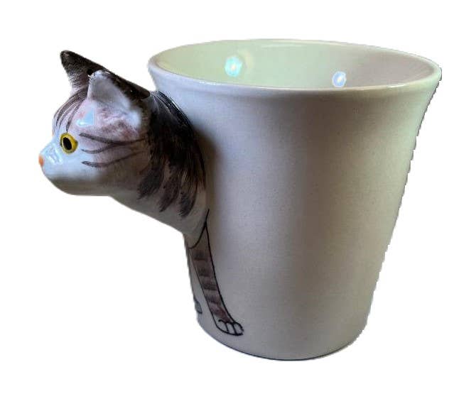 Sea Island Imports, Inc. - Mug, Cat Gray Tabby