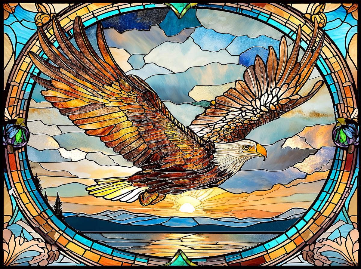 SunsOut - 0393 SG Flying Eagle 1000 pc Puzzle