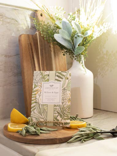 Greenleaf Gifts - Willow & Sage Large Sachet 18 Pack