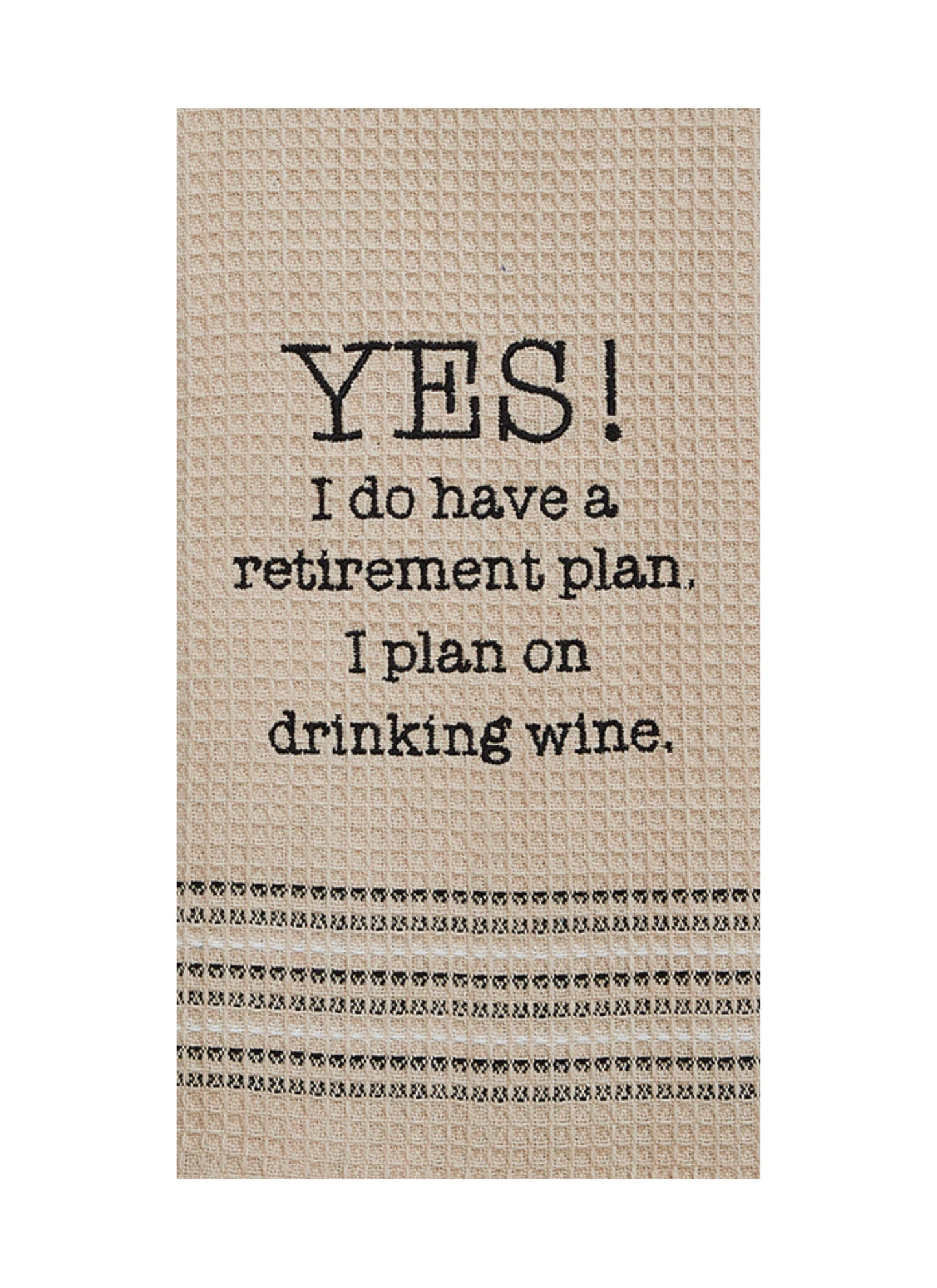 Mona B. - YES WAFFLE-WEAVE DISHTOWEL (Set of 2), MH-142