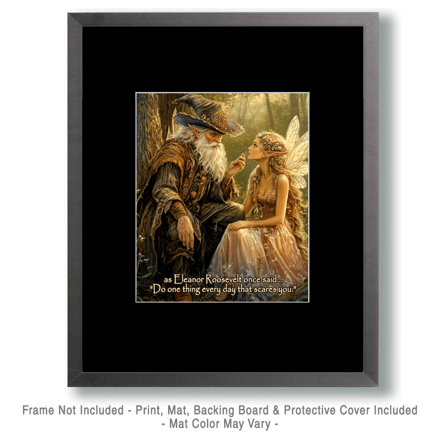 Mowbi - Do One Thing - Wizard Logic Wall Art Prints – 8″x10″ Artwork for 11″x14″ Frame