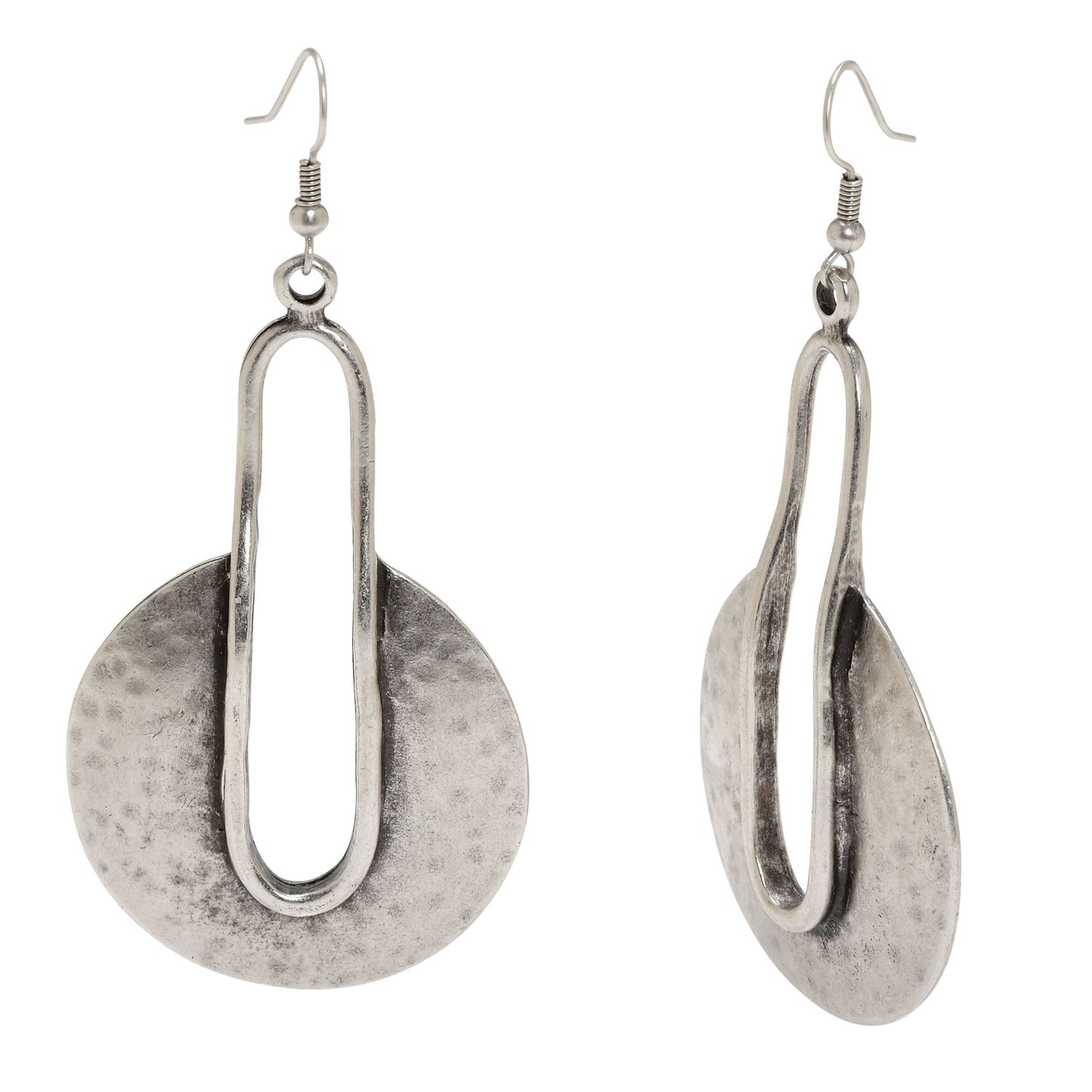Chanour - Handmade Pewter Earrings - KU153