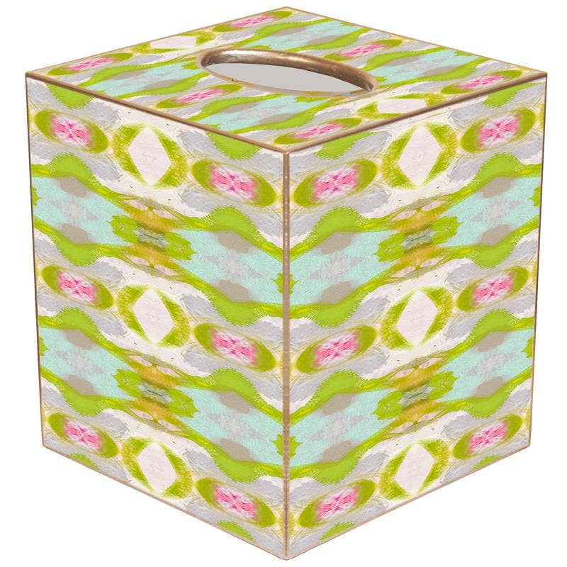 Marye-Kelley - Sweet Pea by Laura Park Tissue Box Cover: Paper Mache