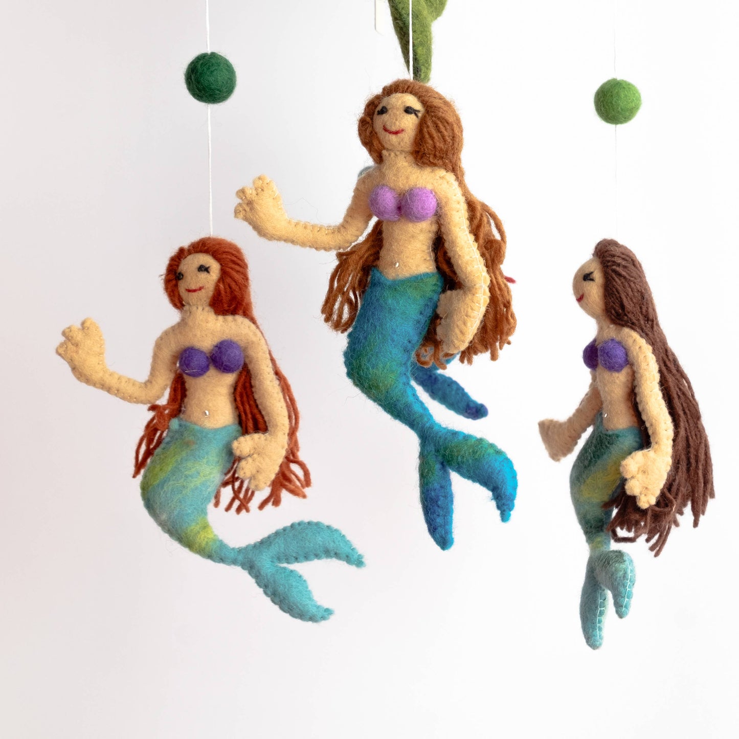 The Winding Road - Baby Mobile - Mermaid Under the Sea - Nursery Decor