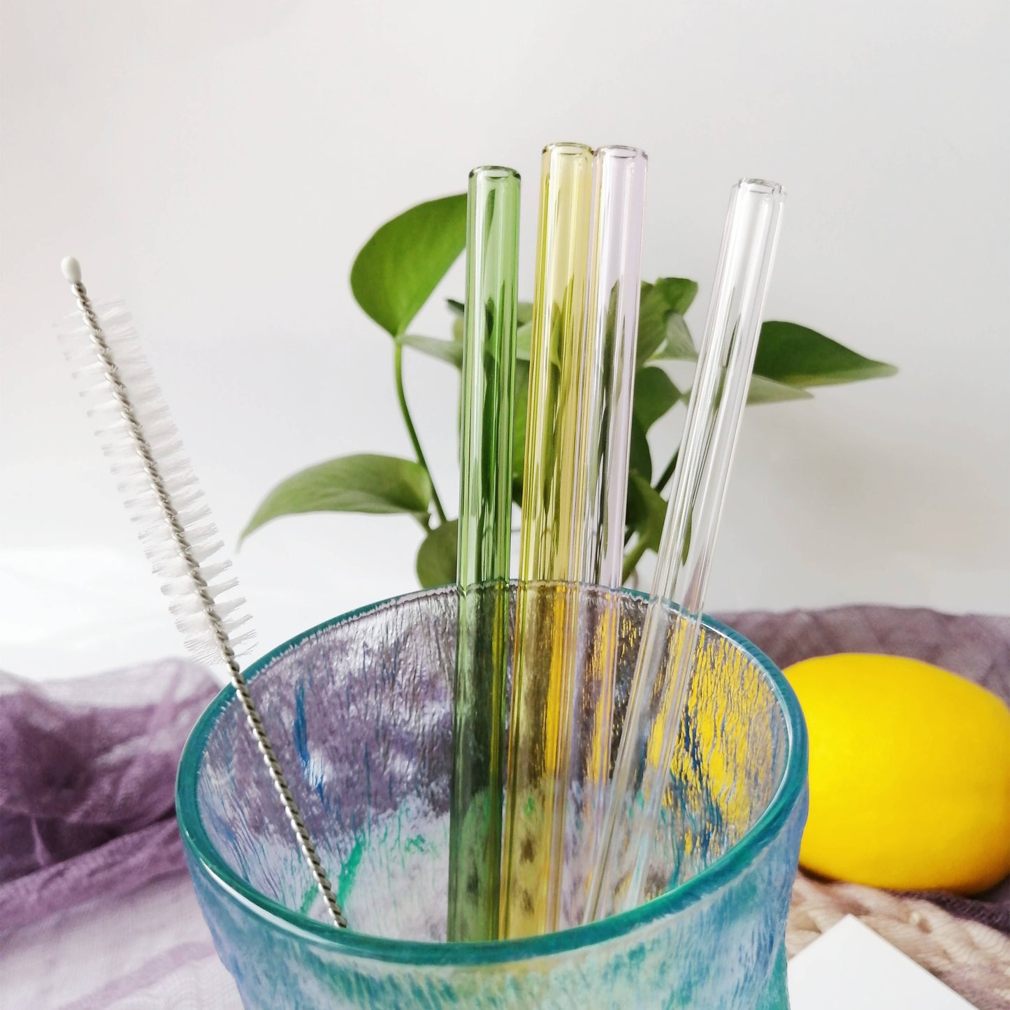 Sostraw & SmartThings - Glass straw - Grey