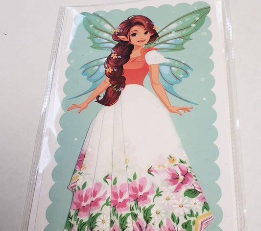 MOMENTS IN THYME - Keepsake Hankie Fairy Cards: Fairy 4