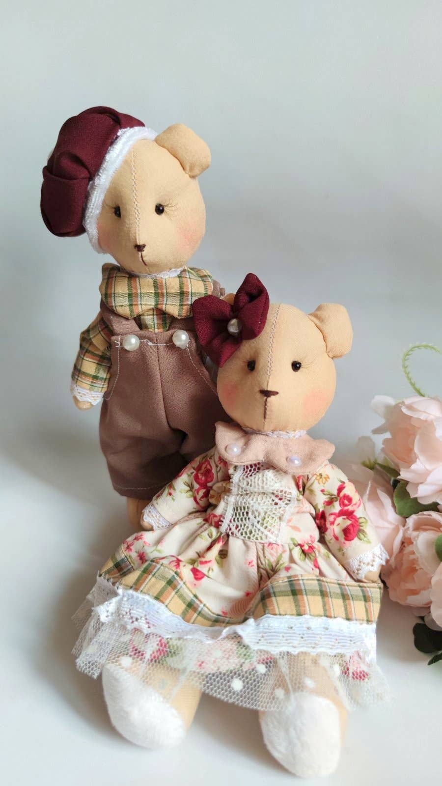 ChernikovaNataliya - Handmade Teddy Bear, Interior Teddy, Soft Toy, Memory Bear: Boy