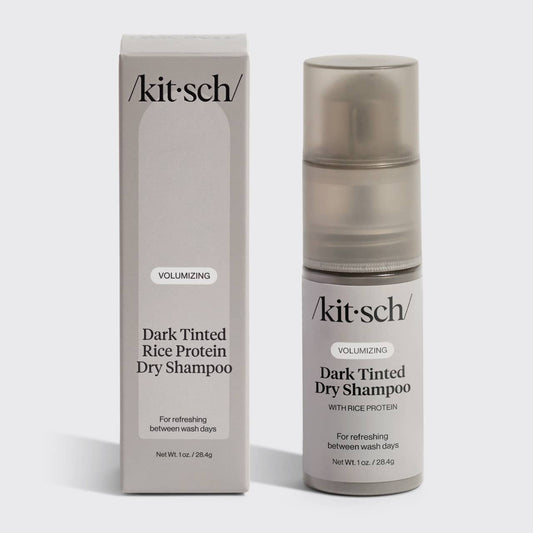 KITSCH - Volumizing Rice Protein Dry Shampoo - Dark Tinted 1 oz