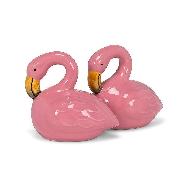 Abbott - Sitting Flamingo S&P-3"H