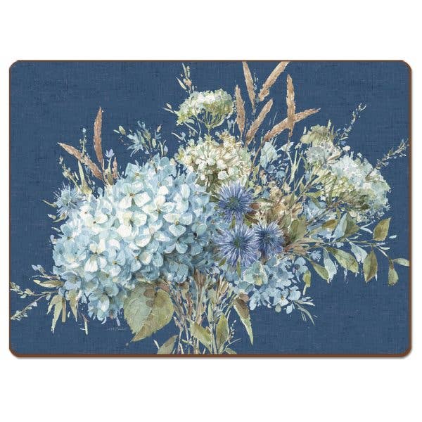 CounterArt/Highland Home/Thirstystone/CoasterStone - Cala Home Bohemian Blue Decorative Hardboard Placemat