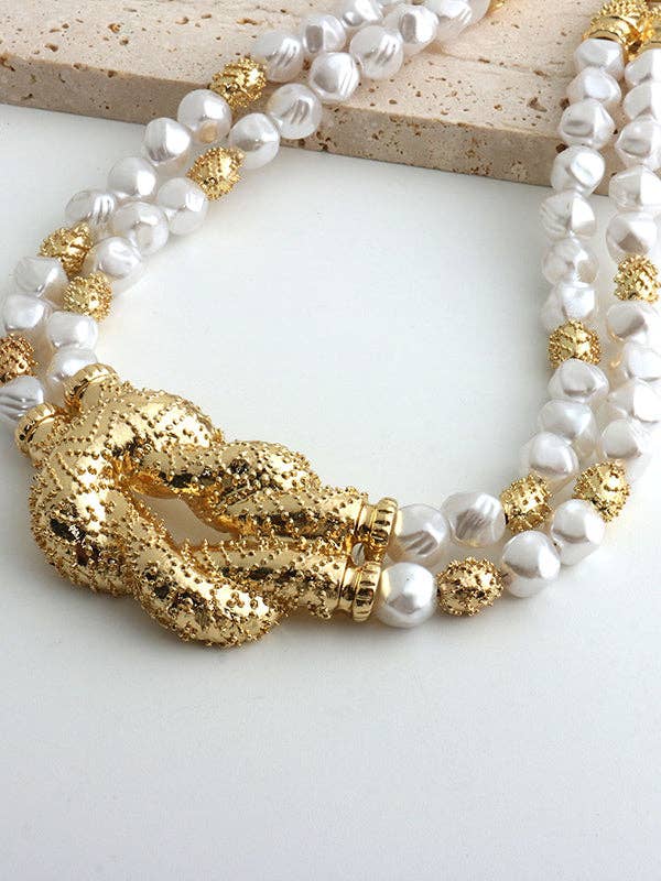 UZ Wholesale Store - Chains Geometric Necklaces Accessories: GOLD / Adjustable