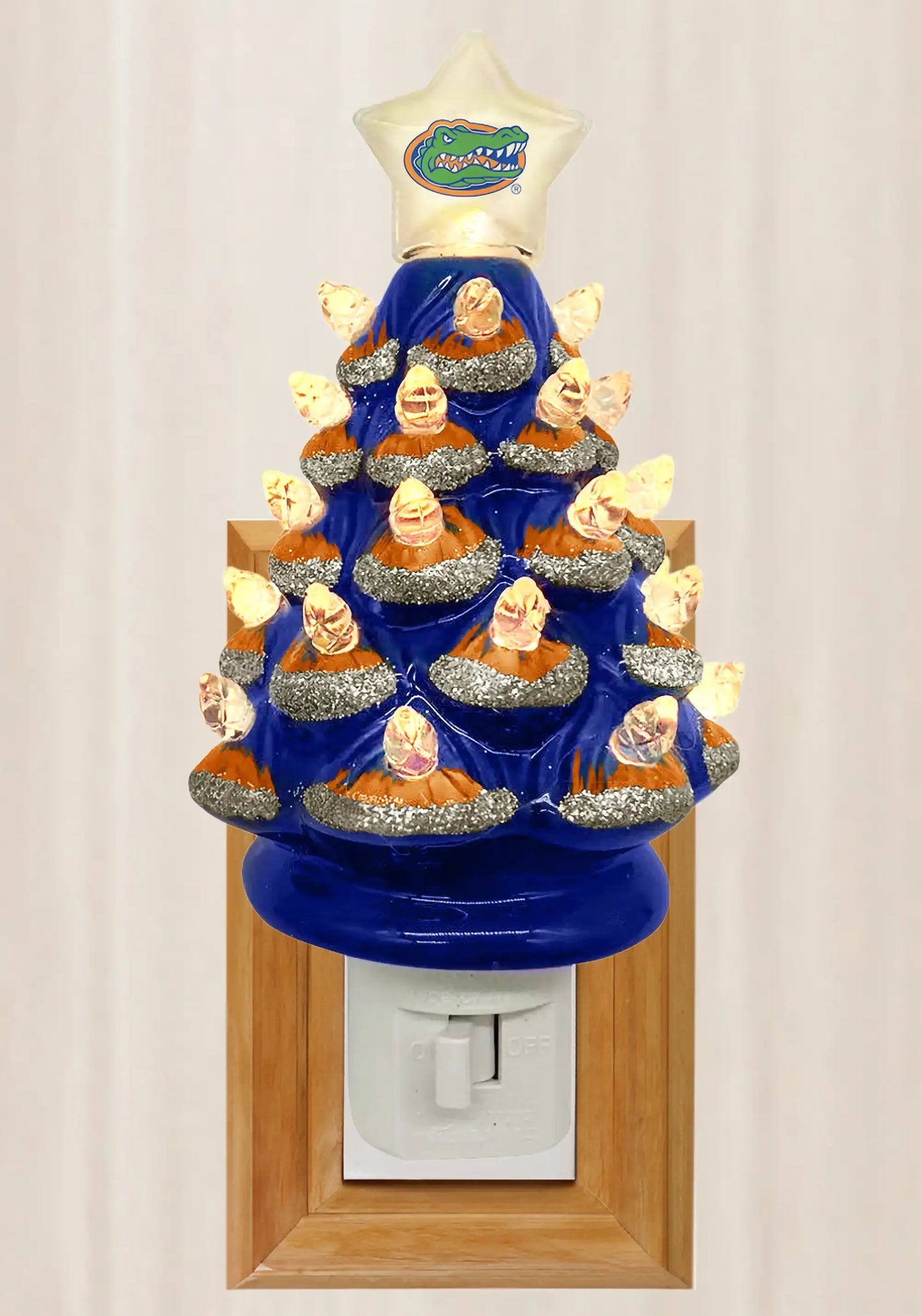 Santa’s Workshop Inc. - 6.5" Florida Xmas Tree Nite Lite