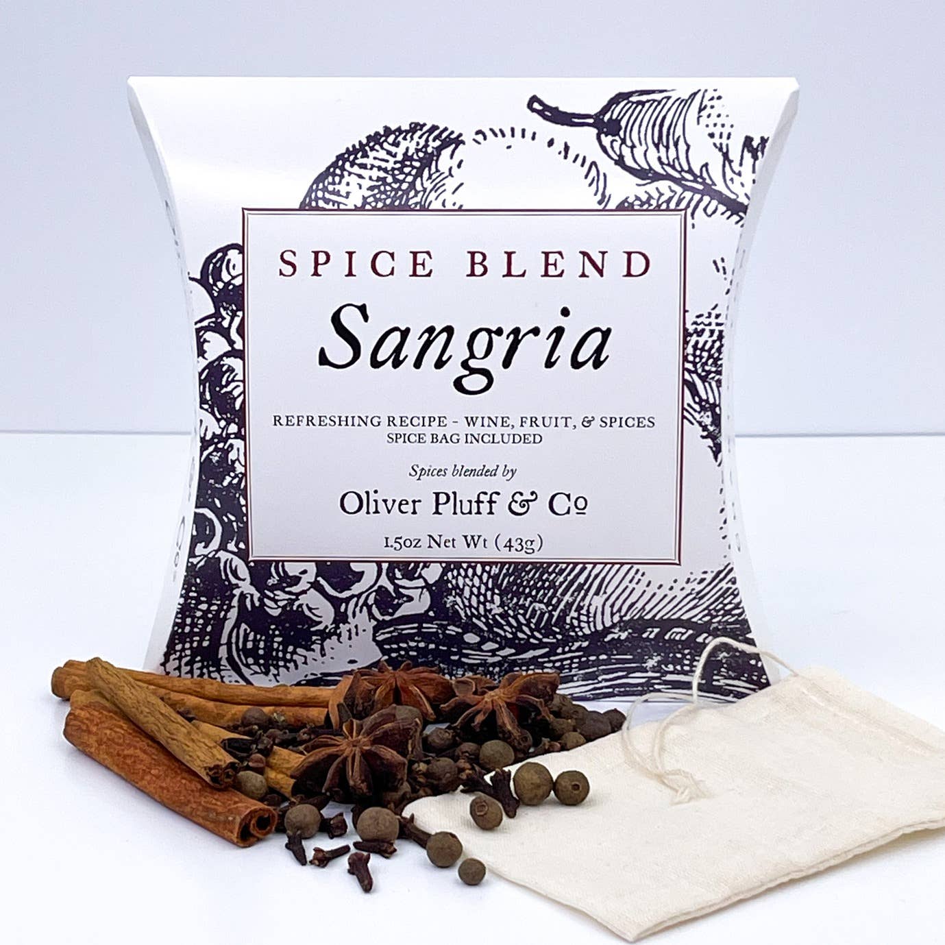 Oliver Pluff & Company - Sangria Spice Blend - 1.5 Gallon Package