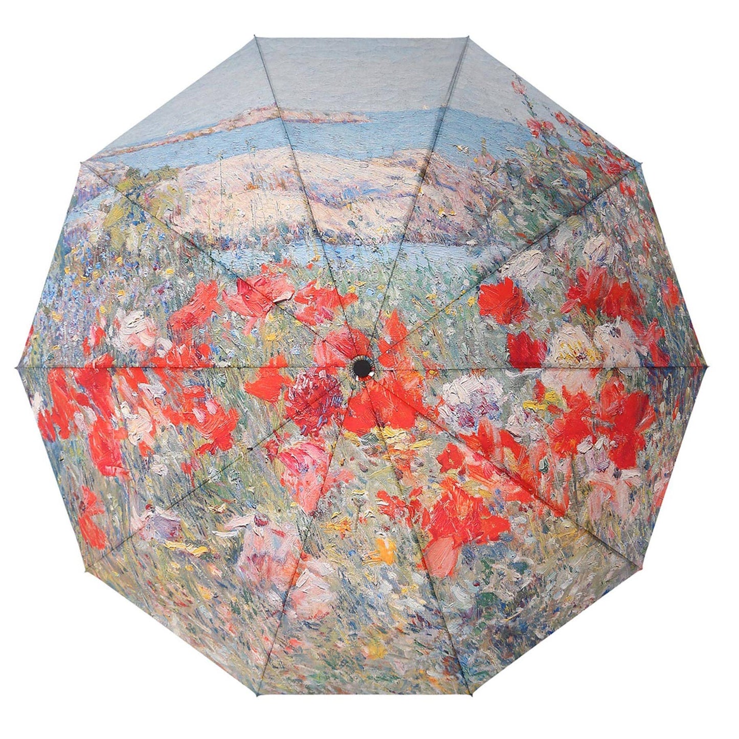 RainCaper - Hassam Celia’s Garden Isles of Shoals Reverse Umbrella