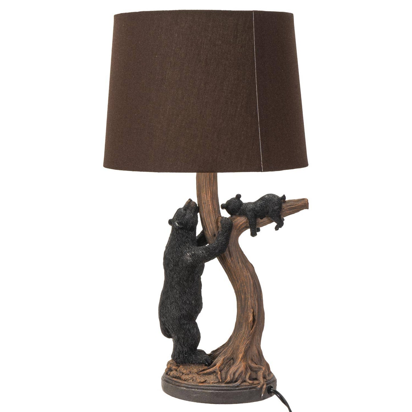 Pacific Trading - Cabin Black Bear Desk Lamp