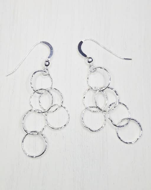 Sosie Designs - Silver Spheres Earrings