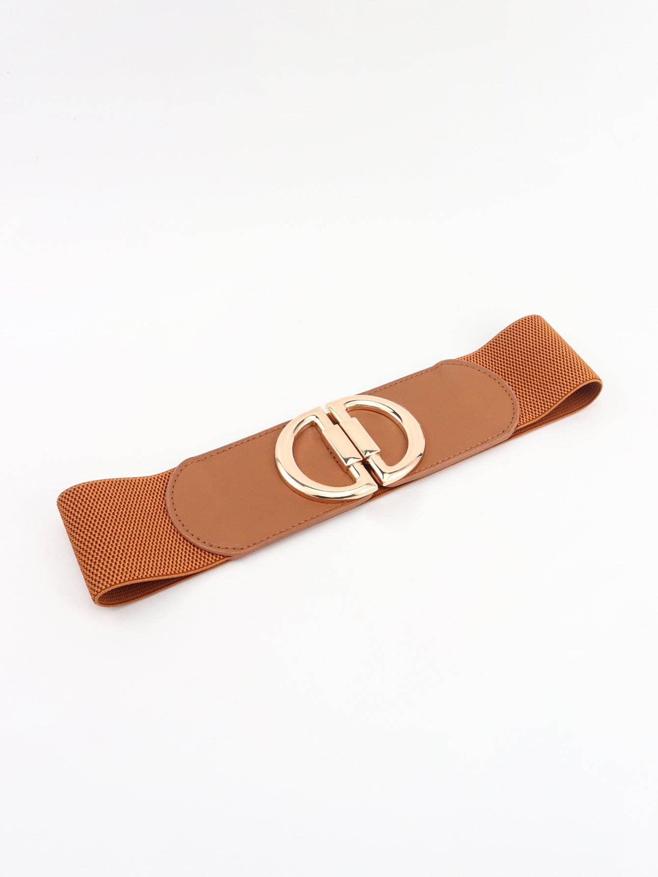 Kustom Kreations Goods - D Buckle Elastic Belt: Black / One Size