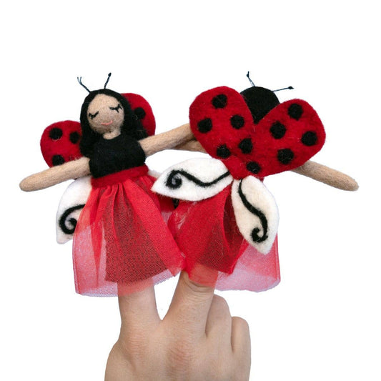dZi Handmade - Ladybug Fairy Wild Woolie