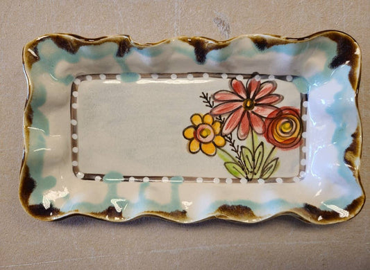 Heartfelt Traditions - Dessert Tray (Drip Flowers)