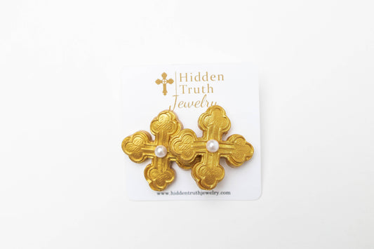 Hidden Truth Jewelry - Megan Pearl Studs