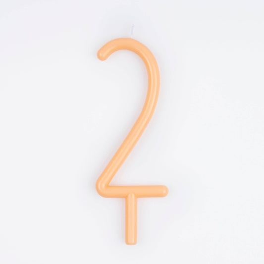 Meri Meri - Slim Number Candles: 2
