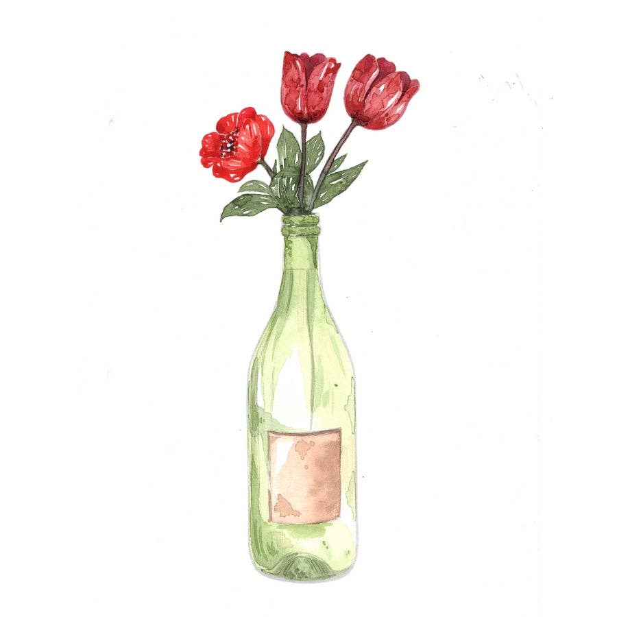 Willow Wolfe USA - Pretty Pots Watercolor Workbook by Nya Wolfe