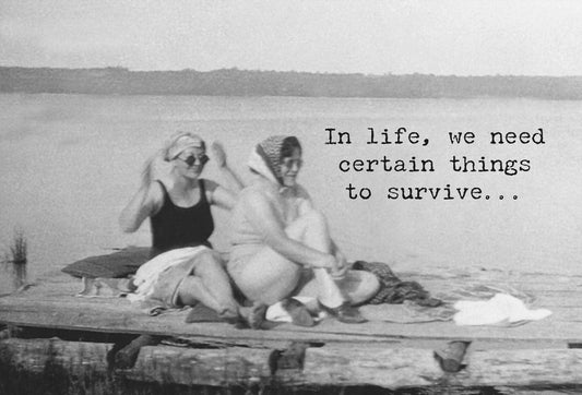 Primitives by Kathy - In Life Greeting Card