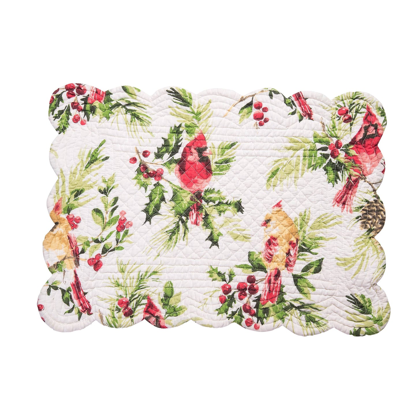 C&F Home - Christmas Ruby Cardinal Placemat