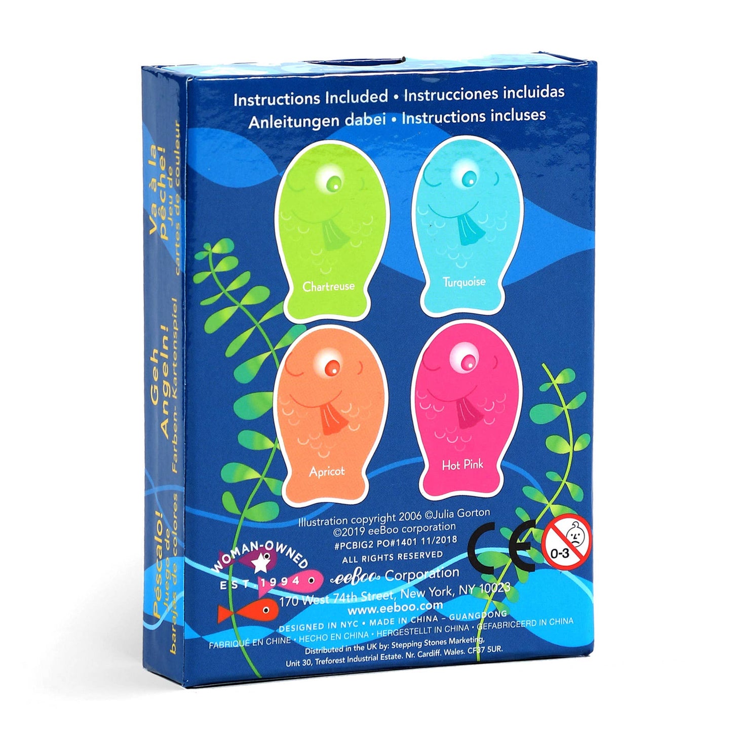 eeBoo - Color Go Fish Playing Cards