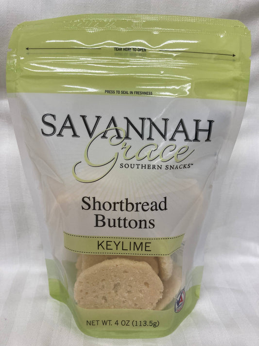 Integrity Food Group - KeyLime Shortbread Buttons 4oz Bag