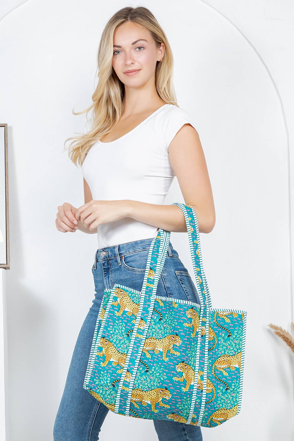 LA Soul - Reversible Quilted Cotton Tote Bag (BG-31)