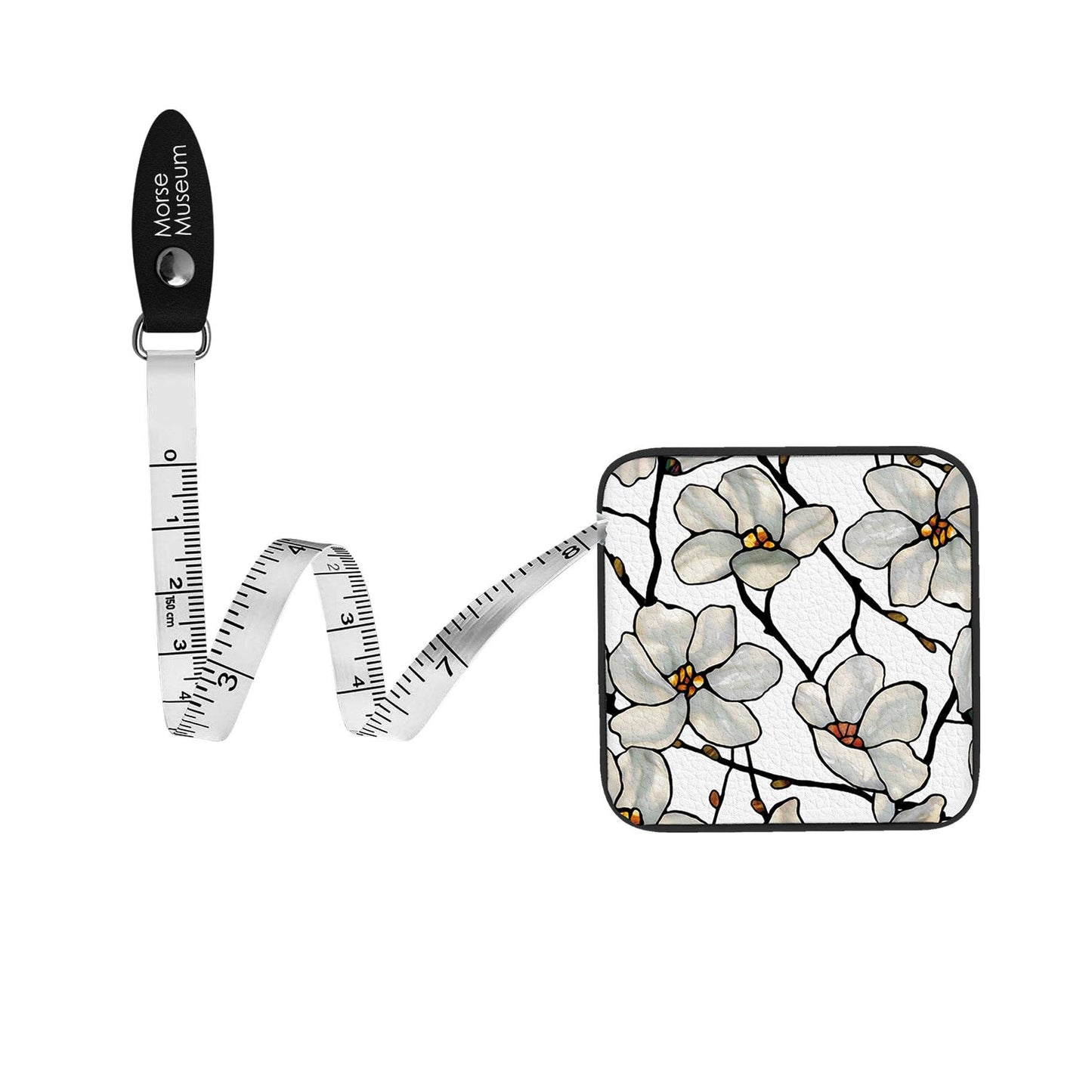 RainCaper - Tiffany "Magnolia" Compact Retractable Tape Measure – Dual-Sided, 60"/150cm