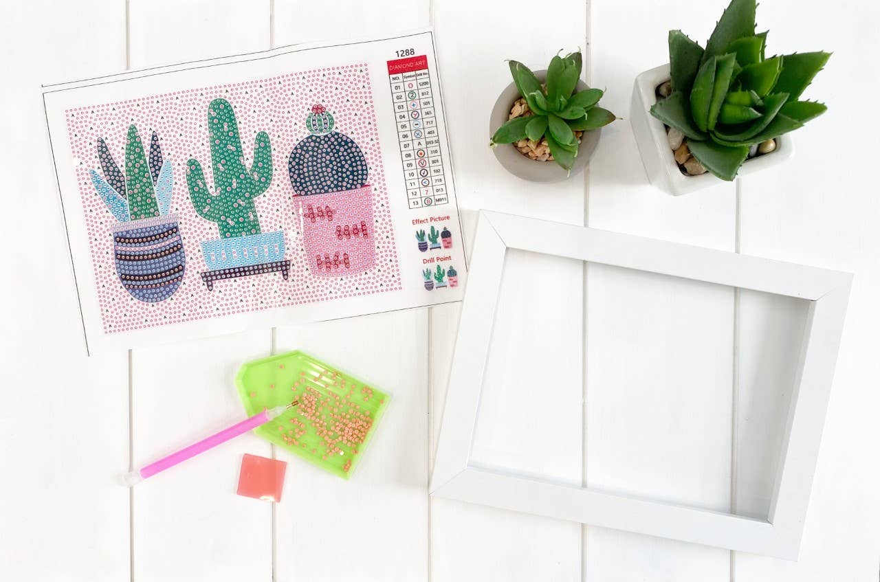 Addison Lane Designs Inc. - Cactus Diamond Art Kit