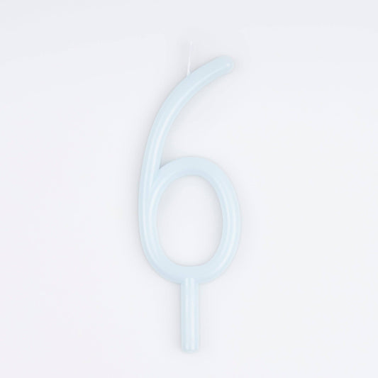 Meri Meri - Slim Number Candles: 6