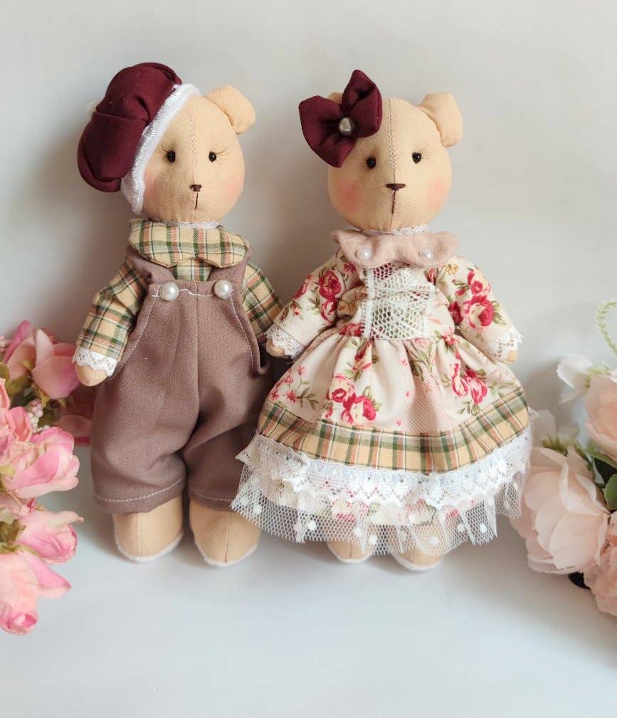 ChernikovaNataliya - Handmade Teddy Bear, Interior Teddy, Soft Toy, Memory Bear: Girl