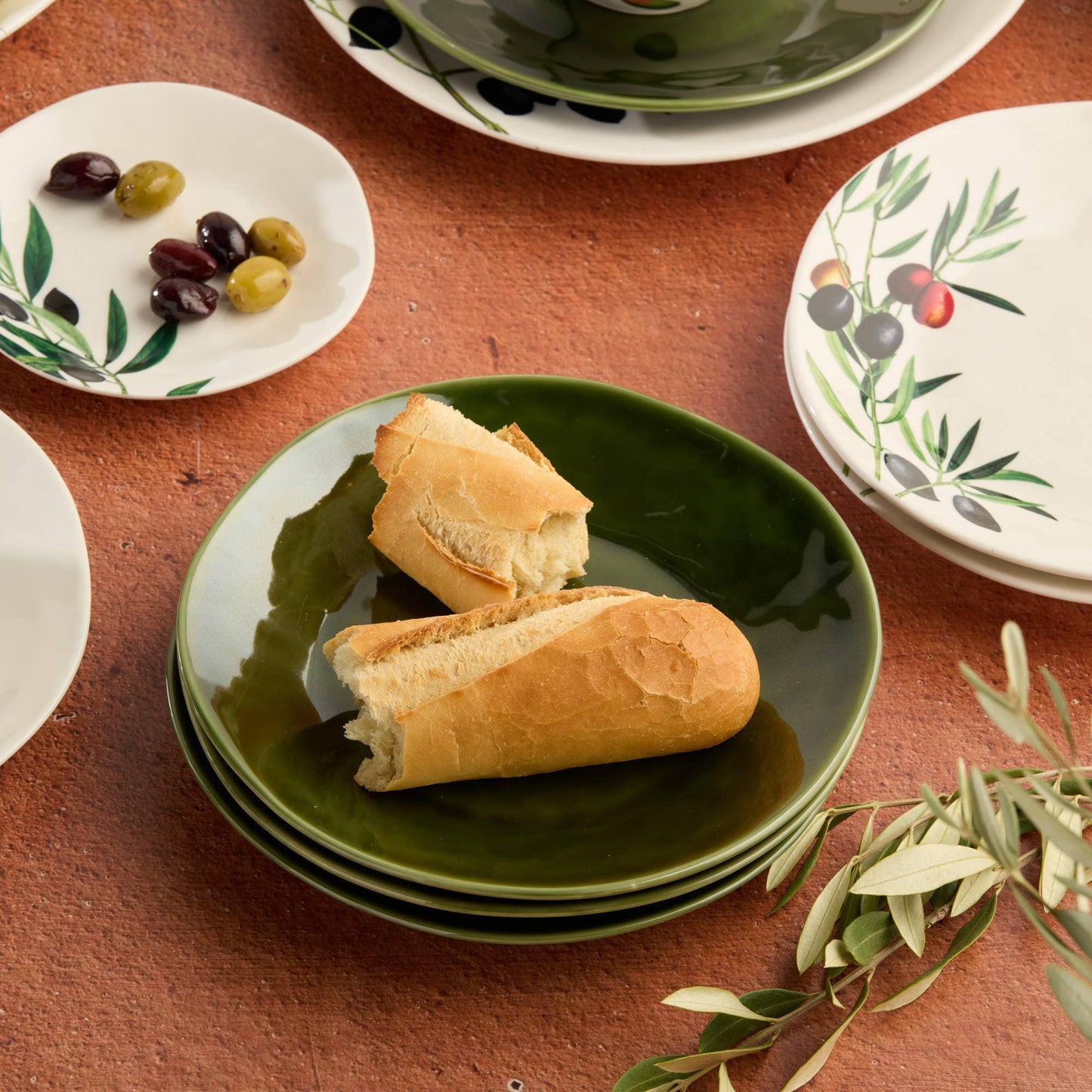 Certified International - Verde Salad Plate 9in Pairs with Olivia