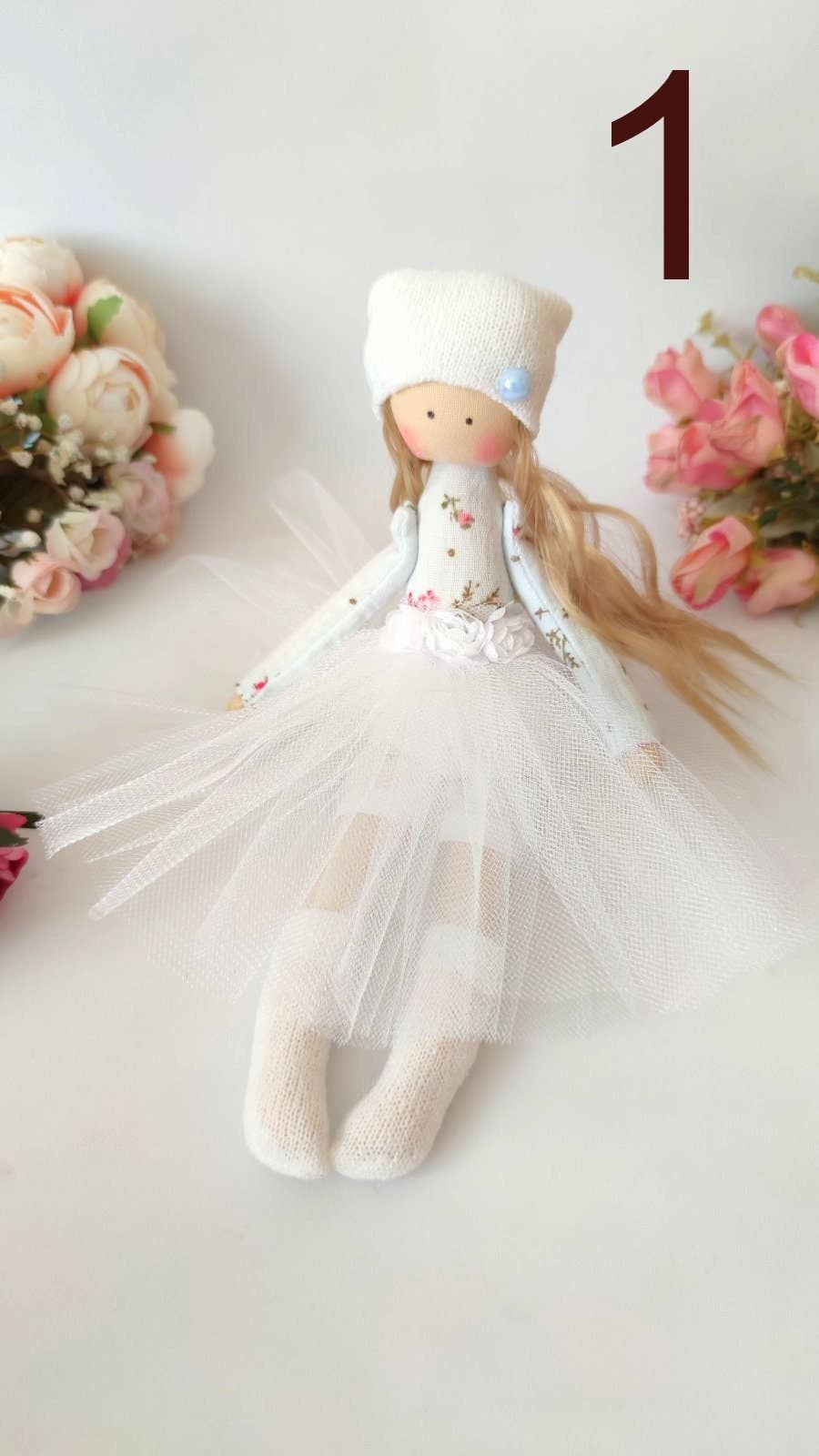 ChernikovaNataliya - Princess Ballerina Doll, Cotton, Nursery Decor: 2
