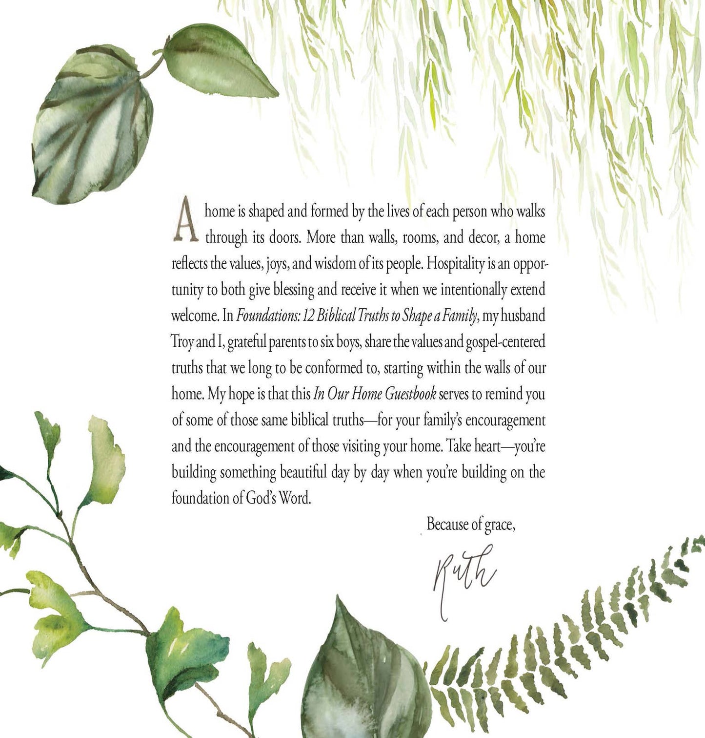 Harvest House Publishers Gift & Specialty Books - In Our Home Guestbook: English