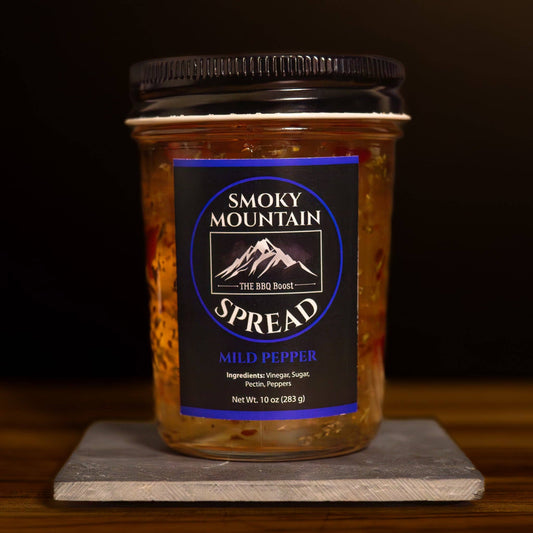 Smoky Mountain Spread - Mild Pepper Spread — BBQ Pepper Jelly Glaze