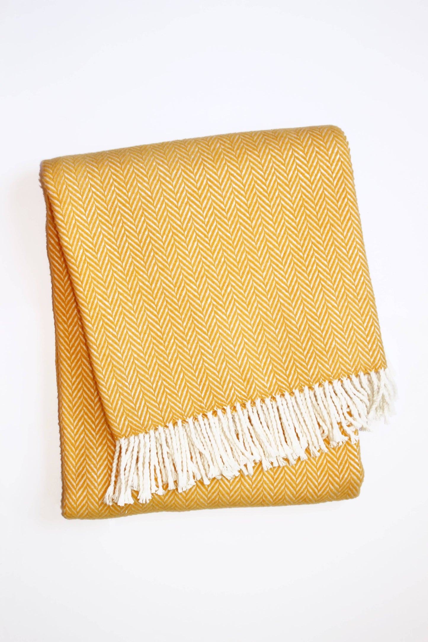 A Soft Idea - 355 - Herringbone Plush Throw: Stone