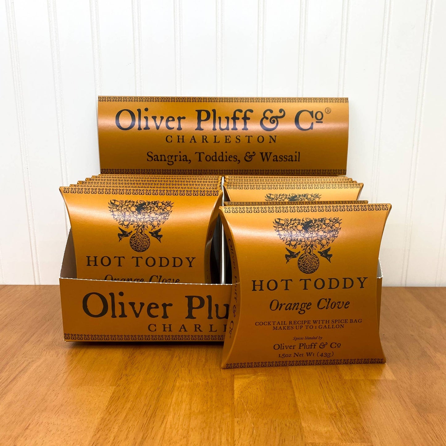 Oliver Pluff & Company - Orange Clove Hot Toddy - 1 Gallon Package