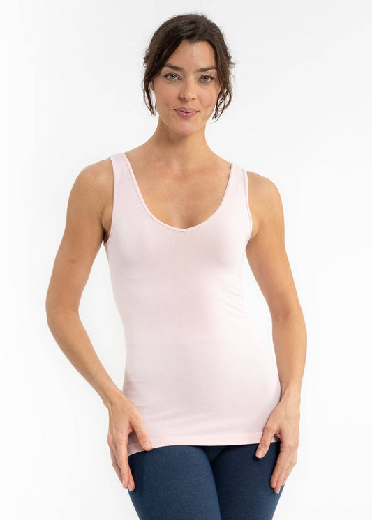 ELIETIAN - Reversible Tank: Blush / Long