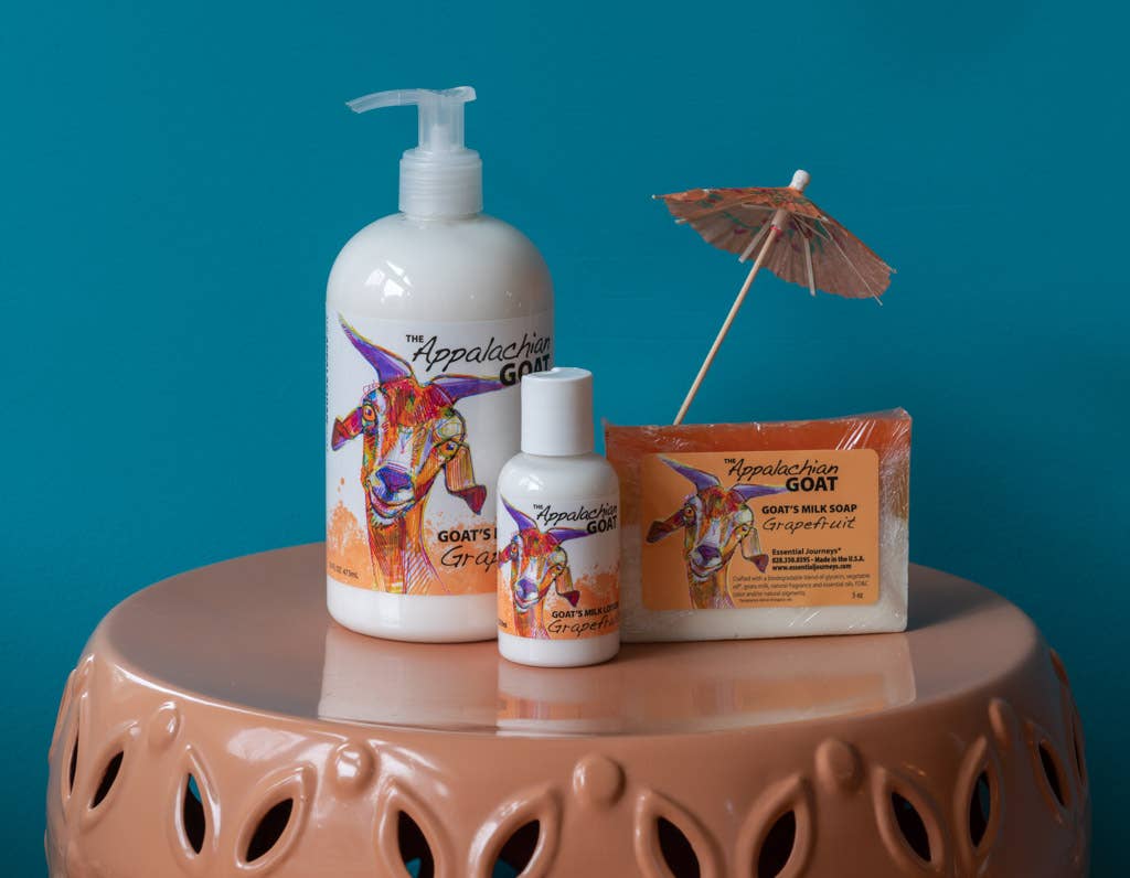 The Appalachian Goat - 16oz Grapefruit Goats Milk Lotion