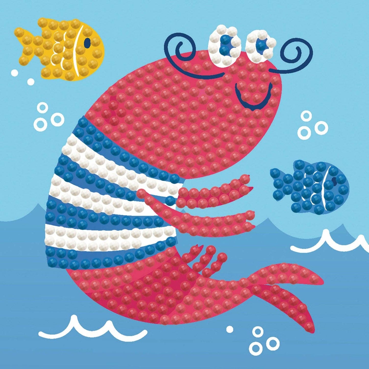 DIAMOND DOTZ® - Diamond Dotz Lobster Tale Framed Kit - 4.0" x 4.0"